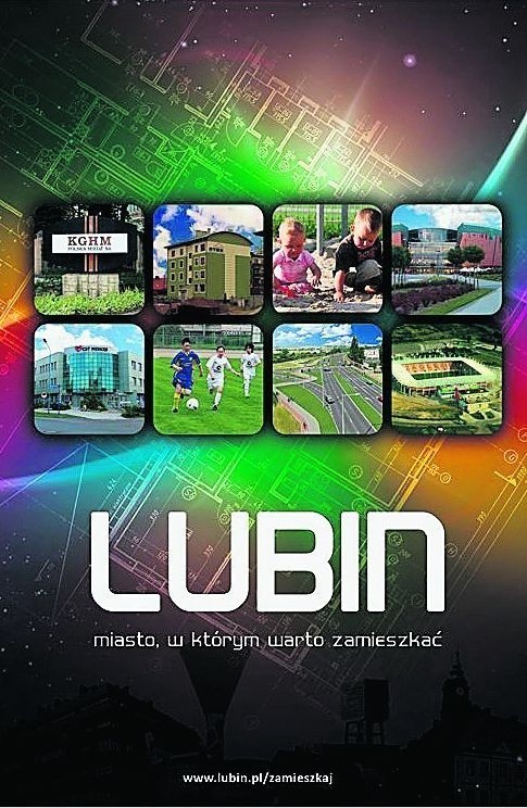 Folder "LUBIN miasto, w którym warto zamieszkać" dotrze do mieszkańców całego byłego województwa legnickiego