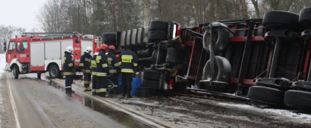 Wypadek w miejscowości Ślepie