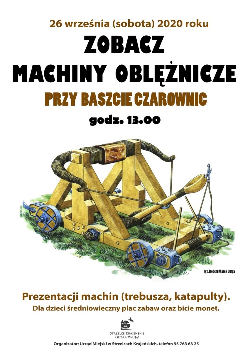 Katapultę i trebusz – machiny oblężnicze ze wczesnego...