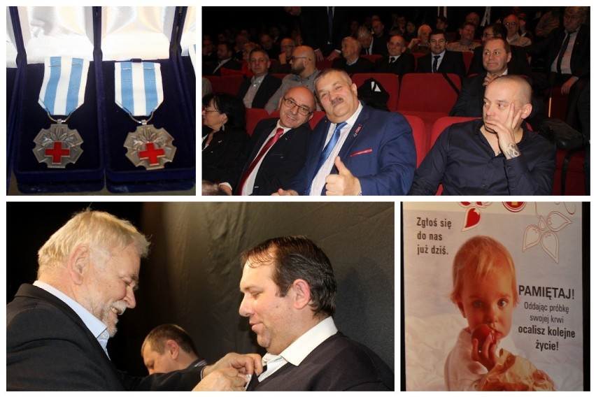 Wręczenie odznaczeń "Honorowy Dawca Krwi - Zasłużony dla Zdrowia Narodu". Poznań 26 listopada 2018