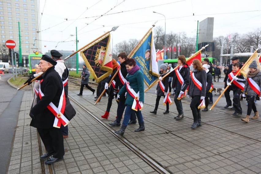 Powstanie Wielkopolskie - Przemarsz ulicami Poznania