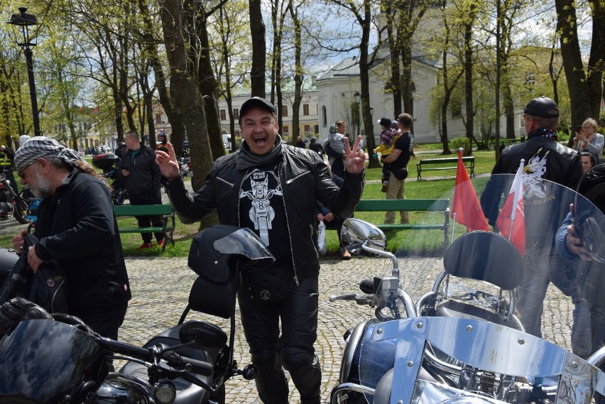 Radek Liszewski z Weekendu rozpoczął sezon z suwalskimi motocyklistami 