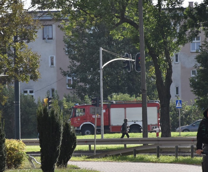 Malbork. Ćwiczenia straży pożarnej i innych służb w galerii Dekada. Pożar i wypadek z udziałem kilkunastu osób na parkingu podziemnym