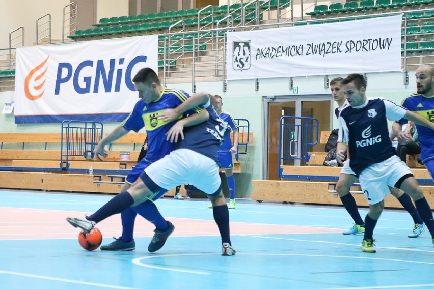 Futsal mężczyzn. Wygrana Akademii Krakowskiej [ZDJĘCIA]