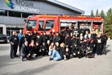 Drużyna Pożarnicza „Anioły Floriana” odwiedziła powiat olkuski. Uczyli druhów OSP jak pomagać osobom z niepełnosprawnościami. Zobacz zdjęcia