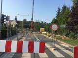 Otwarcie mostu na rowie Głuchowskim w Komornikach w nocy z 20 na 21 września 2018. Koniec remontu szybciej niż zakładano 