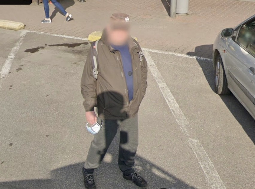 Sądeczanie na zakupach na zdjęciach Google Street View