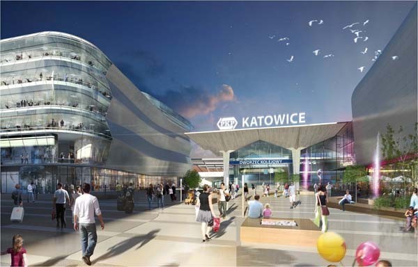 Zobacz jak będzie wyglądał nowy Dworzec PKP w Katowicach