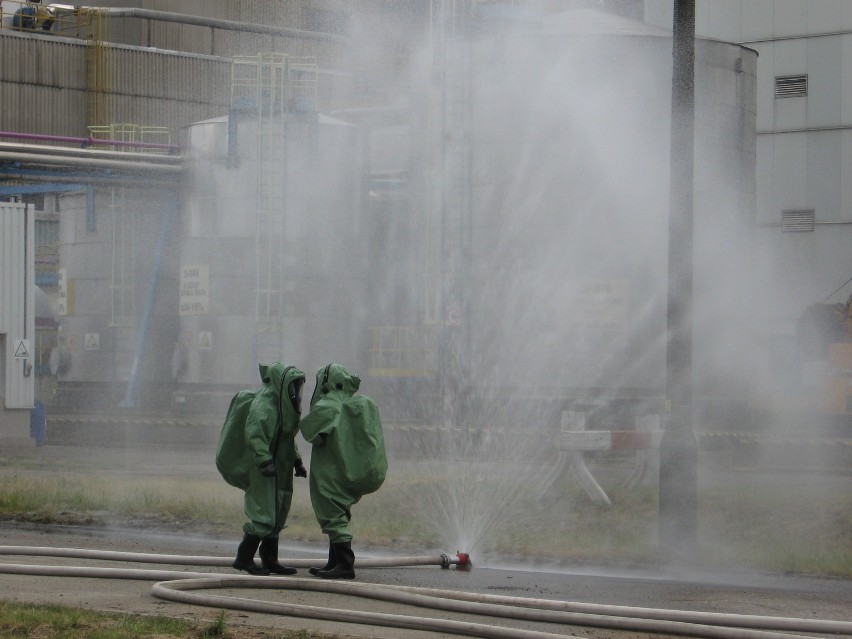 Awaria chemiczna w IP Kwidzyn [ĆWICZENIA]