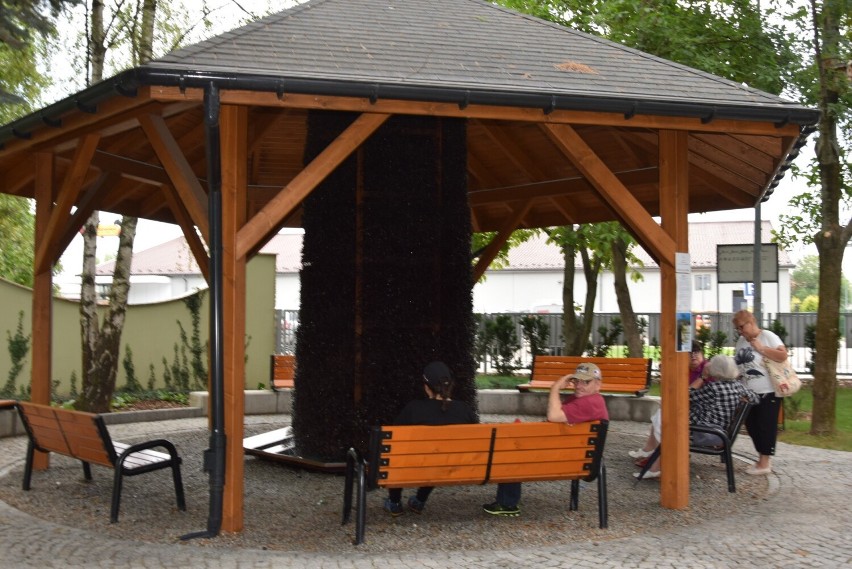 Tężnia solankowa w Sandomierzu oblegana przez mieszkańców i turystów. Zobacz, w jakich godzinach można wdychać solankę
