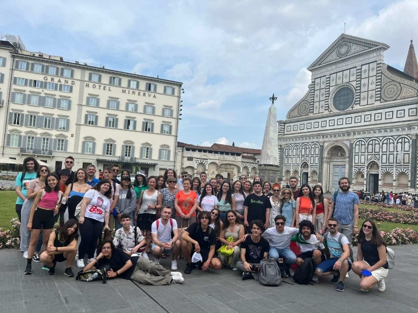 Uczniowie z Błaszek odwiedzili Pontaderę w Toskanii
