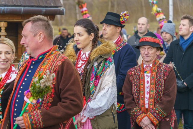 W niedzielę w sądeckim skansenie było niezwykle kolorowo