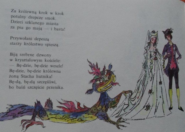 Ilustracje Jana Marcina Szancera do "Baśni o Szklanej Górze" Ewy Szelburg-Zarembiny
