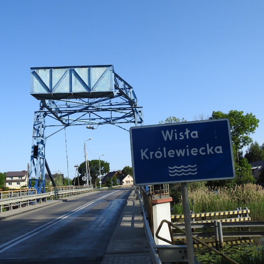 Most niebieski na Wiśle Królewieckiej w Rybinie na razie bez remontu.Co jest powodem braku działań?