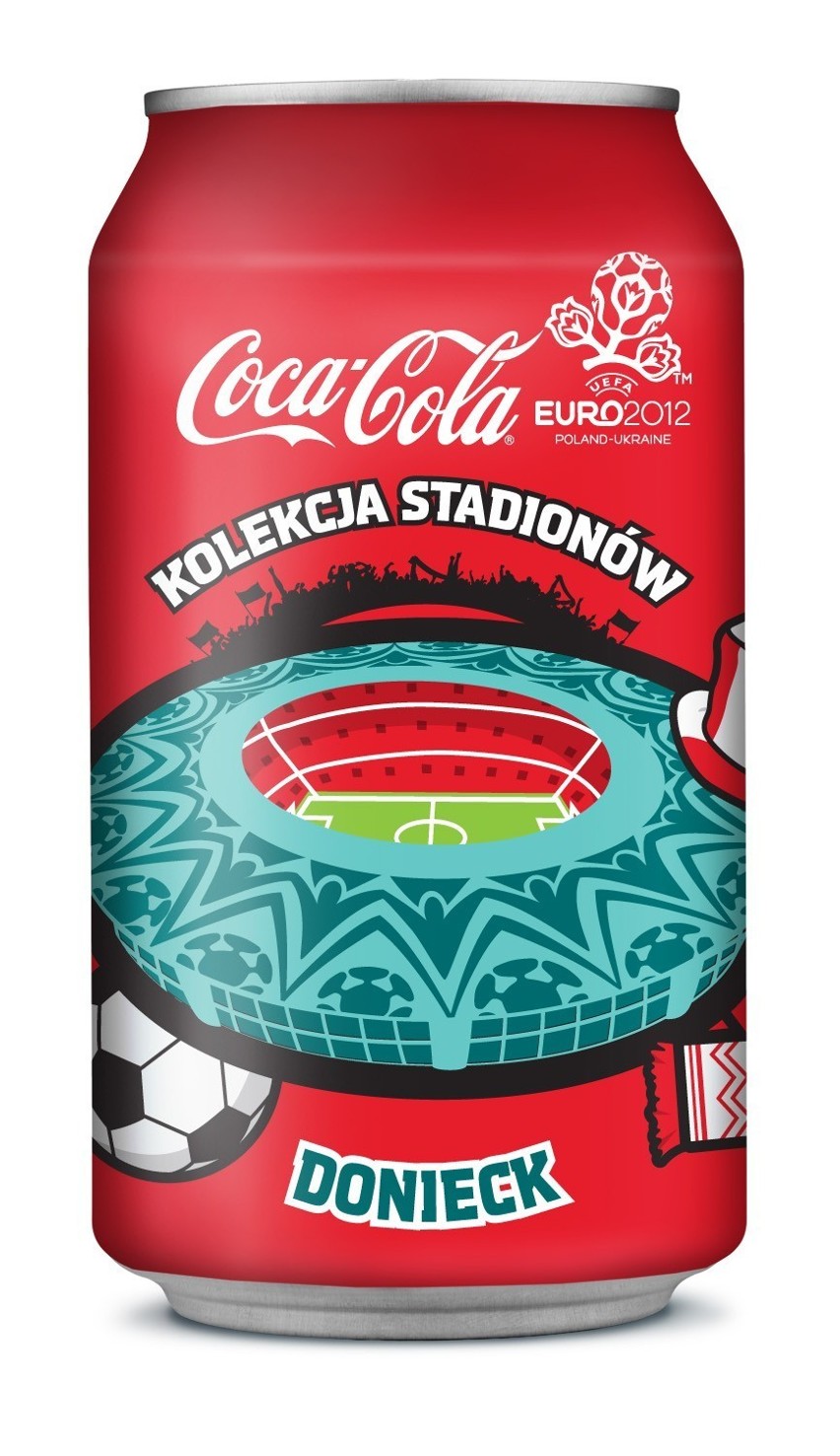 Stadion w Doniecku na puszczce Coca Coli