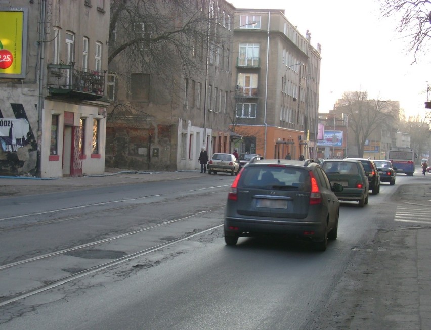 Ulica Limanowskiego, w okolicy skrzyżowania z Drukarską