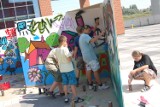 Bonarka City Center zamalowana "Moim Letnim graffiti" [zobacz zdjęcia]