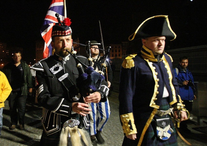 Gdańsk. "Trafalgar Day" przy akompaniamencie szkockich dud - ZDJĘCIA