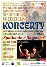 Sierpniowe Niedzielne Koncerty w Andrychowie