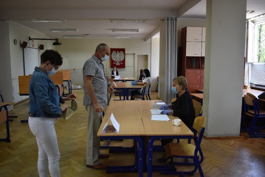 Mieszkańcy Pleszewa głosują w wyborach prezydenckich