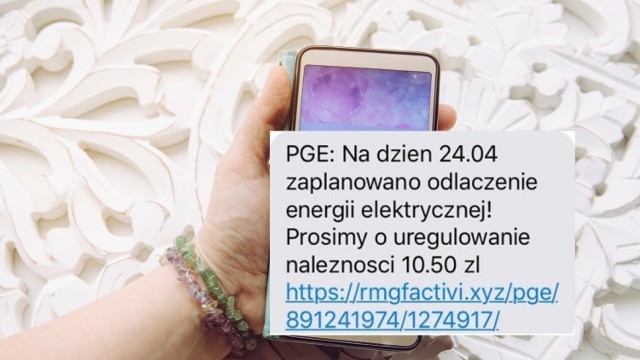 SMS z takiej treści dostała mieszkanka Jasła.