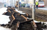 Grudziądz. Przebudowa sieci tramwajowej przy ul. Konstytucji 3 Maja w Grudziądzu. Zobacz zdjęcia z postępu prac 