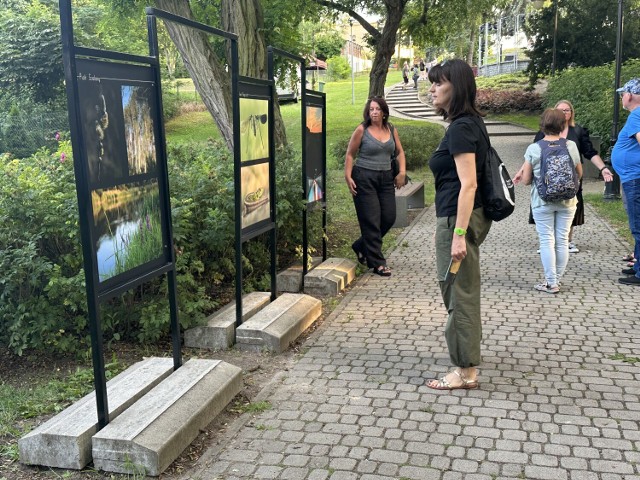 W ogrodzie Muzeum Śremskiego można obejrzeć fotografie wykonane przez jedenastu fotografów ze Śremu i okolic.