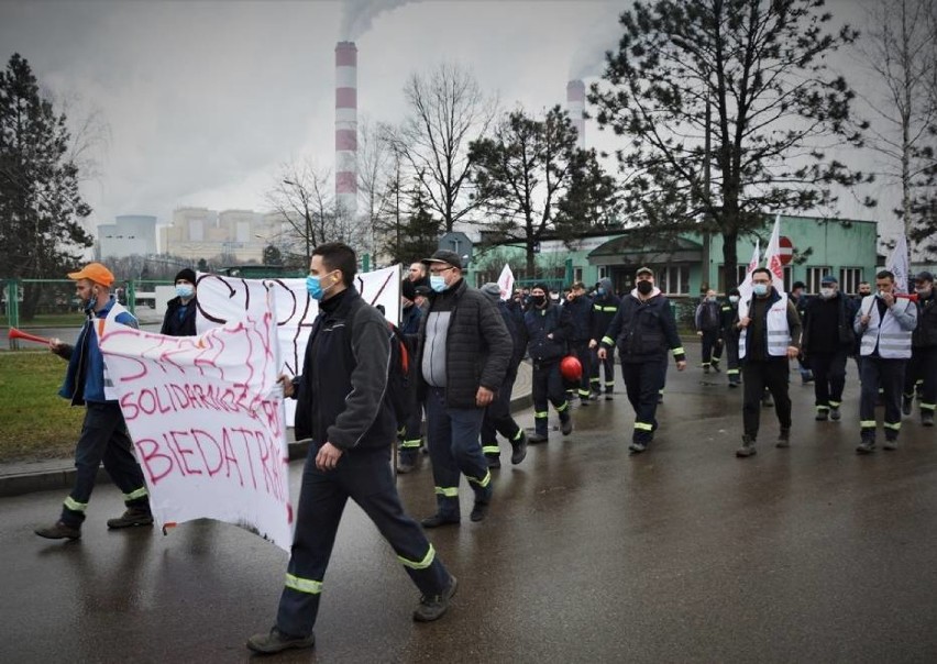 Trwa strajk w spółce Betrans Bełchatów