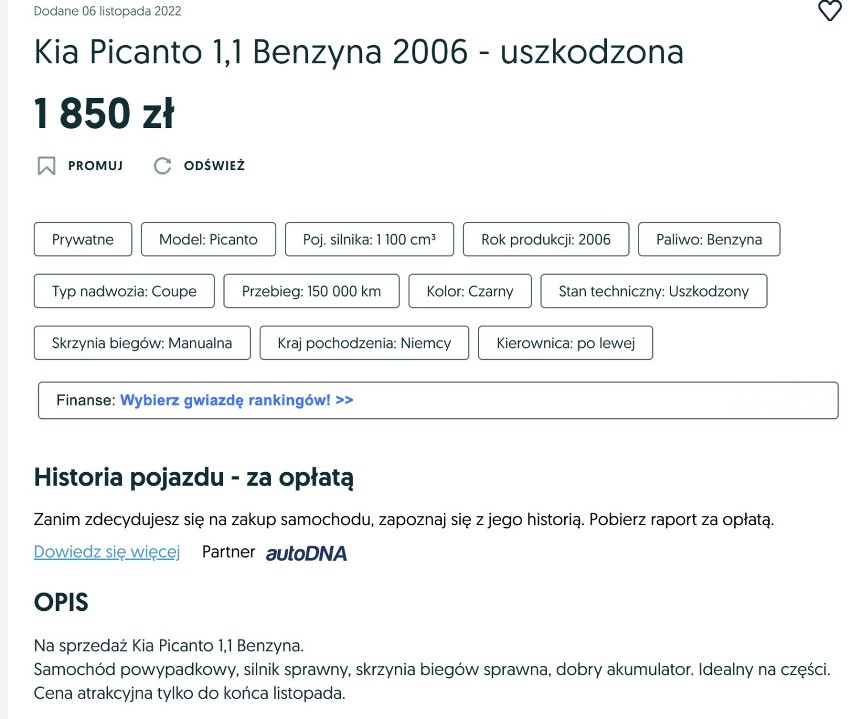 Tanie auto do 20 tys. złotych w Obornikach i okolicy. Sprawdź oferty OLX [ZDJĘCIA]