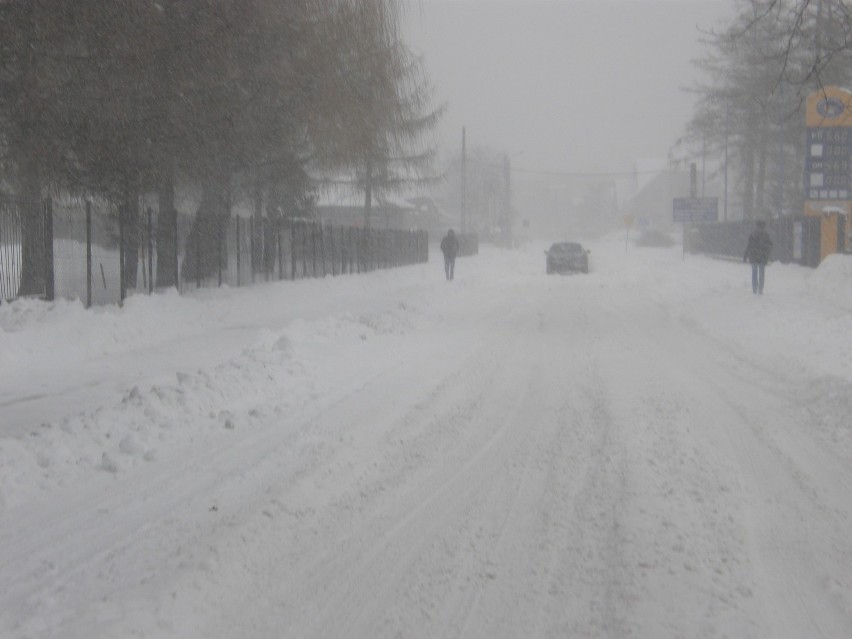Atak zimy w Tarnowie [ZDJĘCIA]