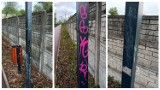 Młodociani wandale niszczą Pleszew. "Wymazali" ławki i lampy na deptaku pomiędzy Targową a Lipową w wątpliwej jakości graffiti 