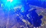Pijany nastolatek dachował samochodem w Głuszycy. W Wałbrzychu policjanci przebadali ponad 300 kierowców