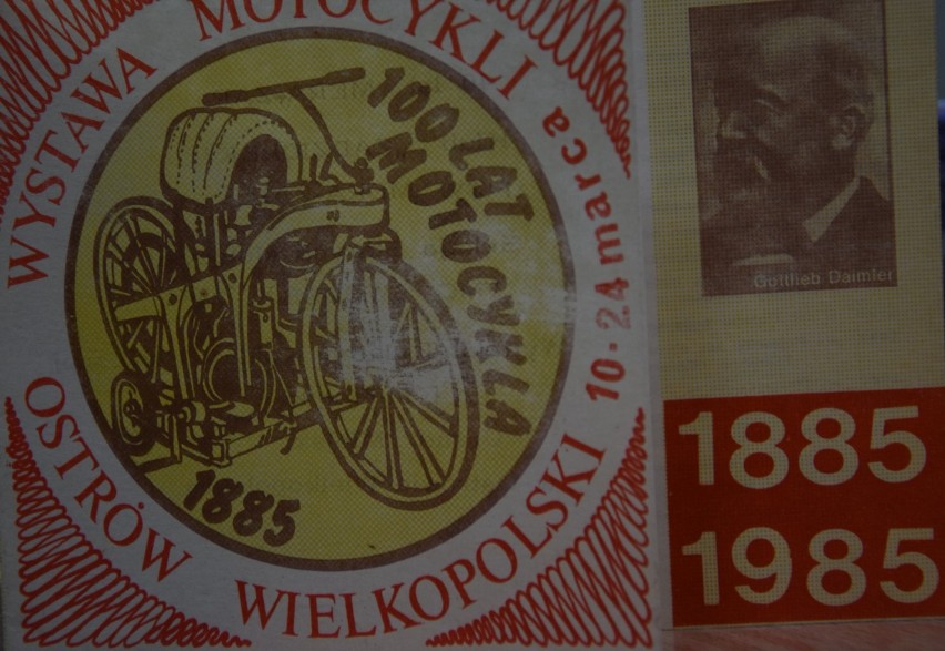 Zdjęcia z wystawy na 100-lecie motocykla w Ostrowie Wlkp. (lata 80-te)