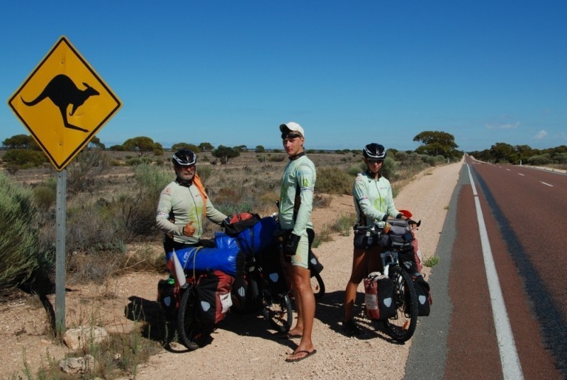 Wyprawa rowerowa Joachima Czerniaka po Australii