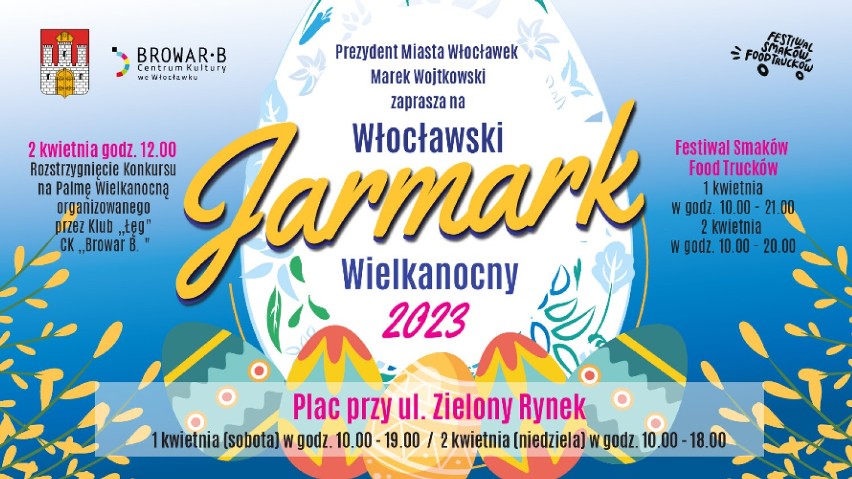 W pierwszy weekend kwietnia 2023 we Włocławku odbędzie się...