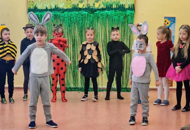 Podopieczni Specjalnego Ośrodka Szkolno-Wychowawczego w  Zbąszyniu, odwiedzili Przedszkole Bajkowe w Trzcielu