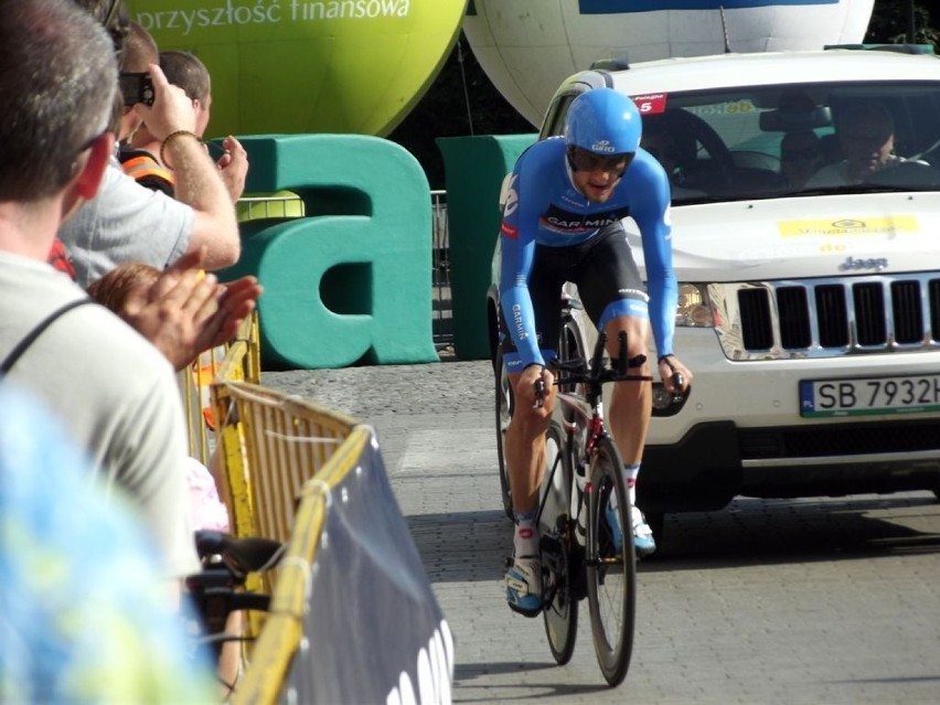 Na trasie ostatniego etapu 70. Tour de Pologne na ul....