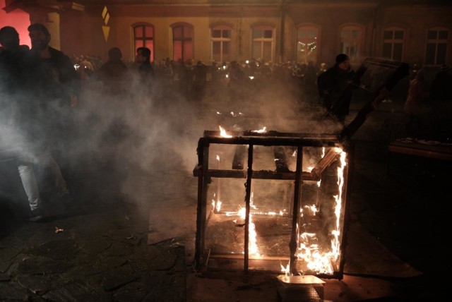 Tak wyglądał zeszłoroczny Sąsiedzki Sylwester na Skwerze.