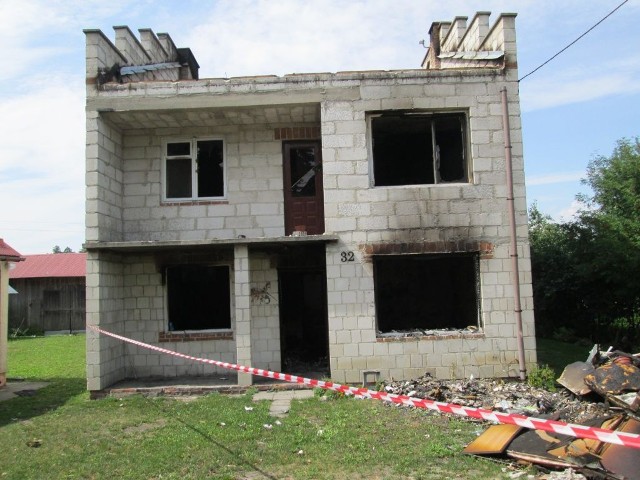 Na początku sierpnia spalił się dom rodziny Fitów. Pogorzelcy potrzebują pomocy