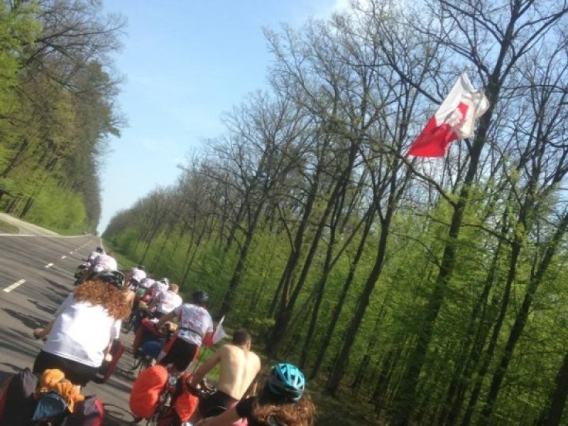 Rowerzyści Niniwa Team dziś rano opuścili Polskę i już przemierzają Białoruś [FOTO]