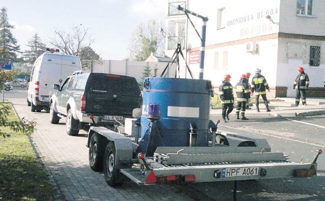 Na miejscu pojawili się policyjny antyterroryści.