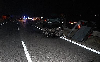 Śmiertelny wypadek w Koziegłowach na DK 1