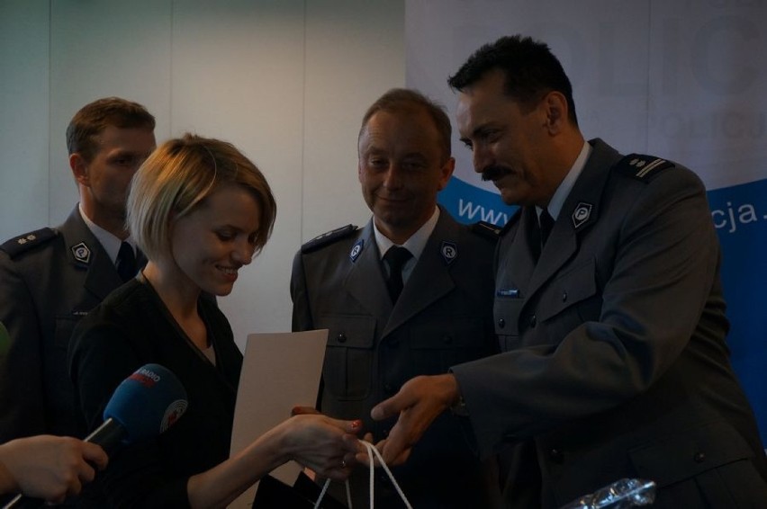 Katowice: Odebrała kluczyki pijanemu przestępcy, dziś dostała nagrodę [ZDJĘCIA]