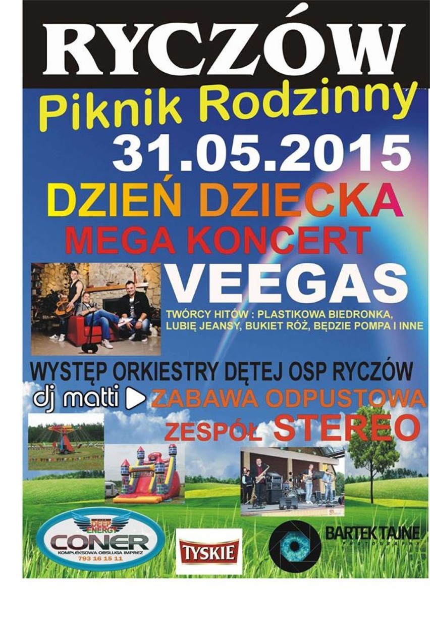 W niedzielę, 31 maja w Ryczowie odbędzie się koncert na...