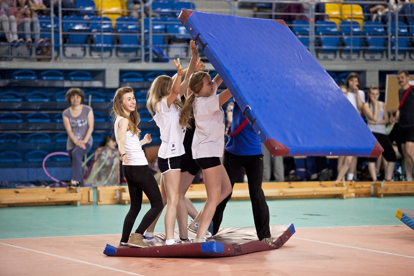 Dzień sportu w gimnazjum nr 1 w Bełchatowie