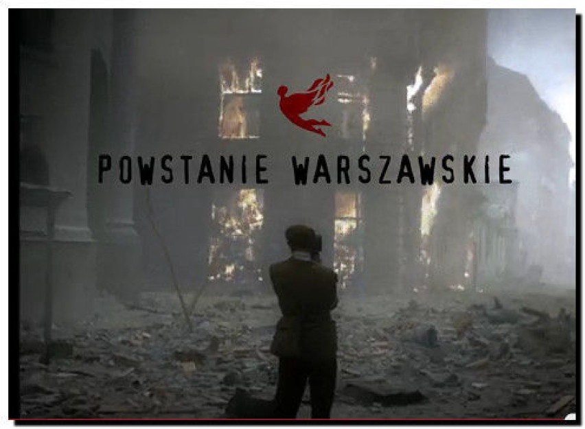 Kadr z filmu "Powstanie Warszawskie"