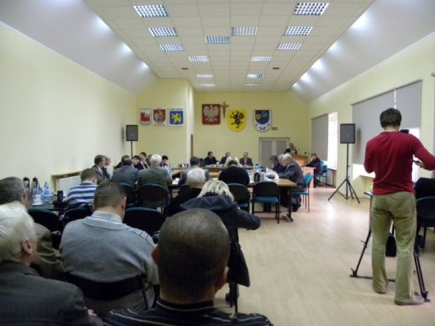 Sala posiedzeń RMiG, w Żukowie.