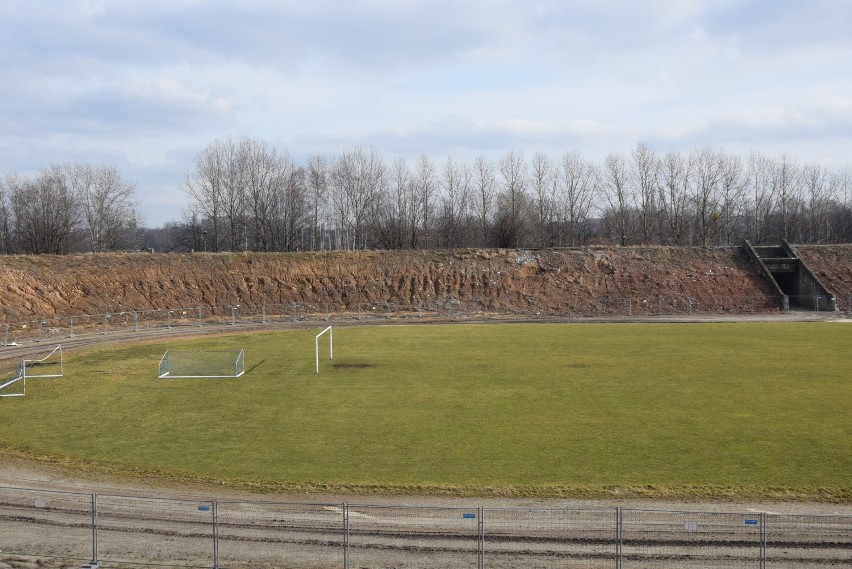 Stadion OSiR Skałka w Świętochłowicach.  Zobacz kolejne...