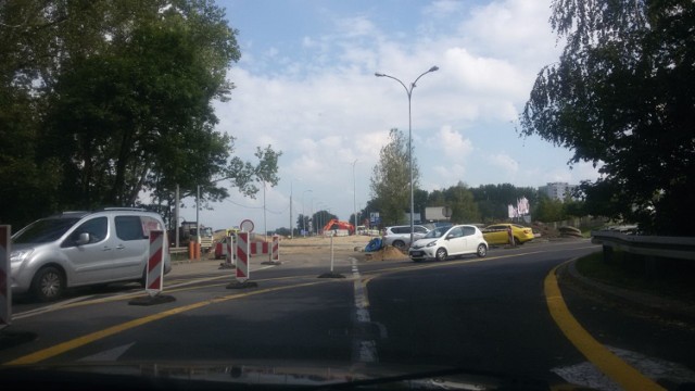 Przebudowa układu drogowego w rejonie galerii Quick Park w Mysłowicach