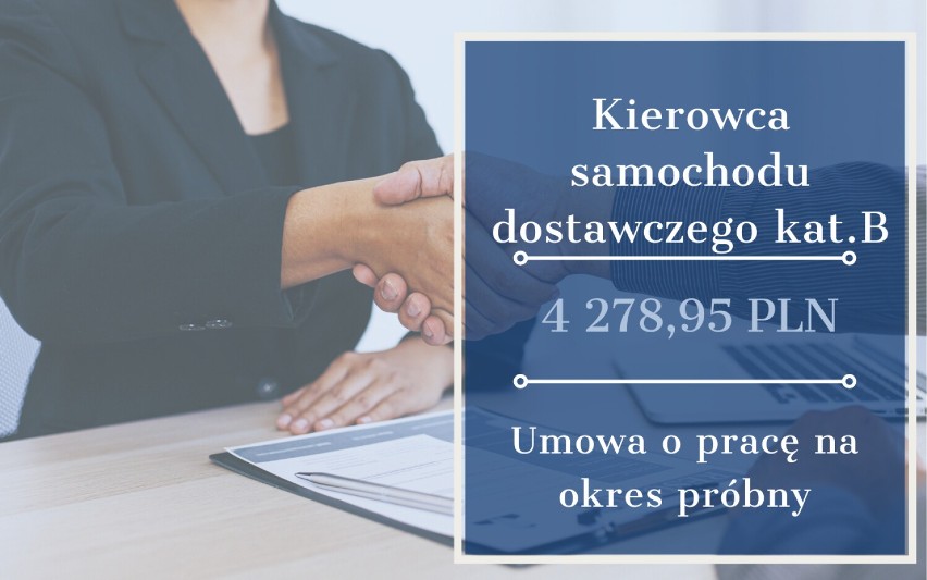 Kierowca samochodu dostawczego - kat. B...